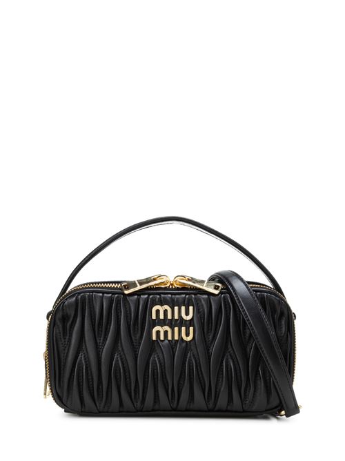 Nappa leather shoulder bag MIU MIU | 5BH229N88F0002